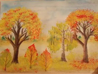 Осенний лес, белка, шишка, арт, hdr…» — создано в Шедевруме