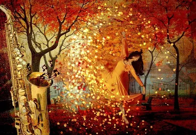 Женщина и осень | ЗЕлена | Дзен