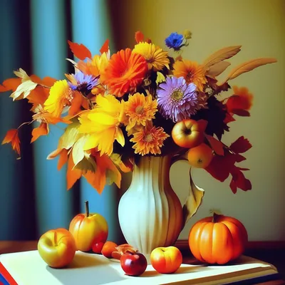 Осенний букет из хризантем - 19 шт. за 7 490 руб. | Бесплатная доставка  цветов по Москве
