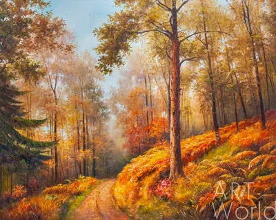 Осенние картинки. Обои для телефона. Осенний лес | Осенние картинки, Осень,  Цветочные фоны