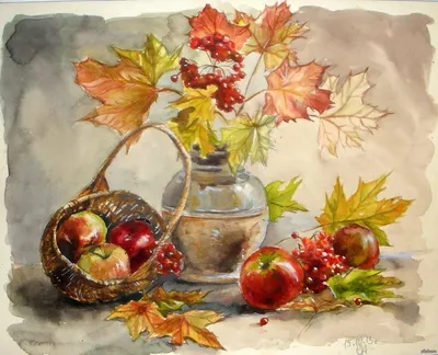 Осенний натюрморт, автор Шуплецов Дмитрий