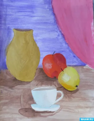 Картина \"Осенний натюрморт с фруктами, подсолнухами и хлебом\" |  Интернет-магазин картин \"АртФактор\"