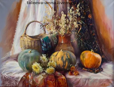 Картина Осенний натюрморт - купить в интернет-магазине за 15000 руб.