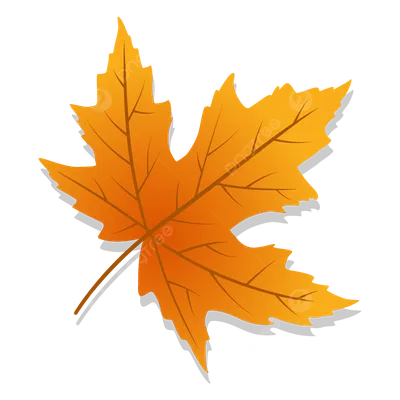осенний лист с градацией цвета и эстетическим стилем вектор PNG , осень, Осенние  листья, лист PNG картинки и пнг рисунок для бесплатной загрузки
