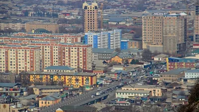 город Ош - южная столица Киргизии, второй по величине город в стране