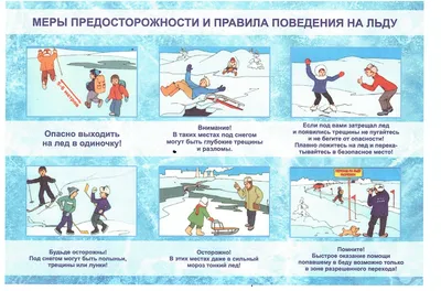 Осторожно, тонкий лед! / Администрация Гайского городского округа  Оренбургской области