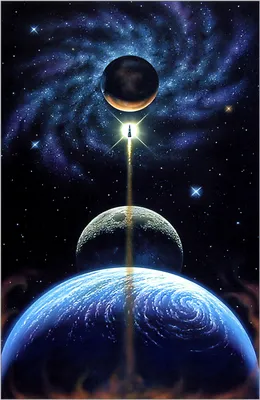 Плакат 60*44см \"Солнечная система и освоение космоса\" - ЭлимКанц