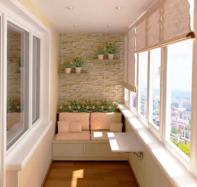 Варианты отделки теплых балконов. Примеры и цены | Теплый Балкон