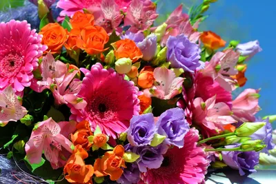 Цветы на женский день. Поздравительная открытка дня матери. Букет цветов  Eustoma и роз в вазе. С днем рождения! Валентинки Стоковое Изображение -  изображение насчитывающей праздник, мати: 193404941