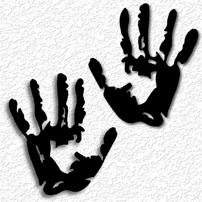 Красочные Виде Отпечатков Рук — стоковые фотографии и другие картинки Отпечаток  руки - Отпечаток руки, Рисование пальцами, Семья - iStock