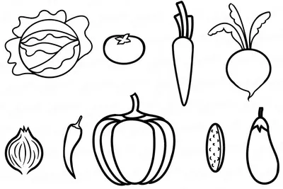 Рисунок карандашом фрукты и овощи - 24 фото