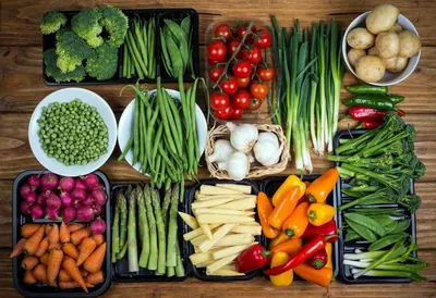 40 видов овощей к вегетарианскому столу!