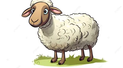 Sheep. Овцы. PNG. в 2023 г | Овечье искусство, Картины животных,  Акварельные иллюстрации
