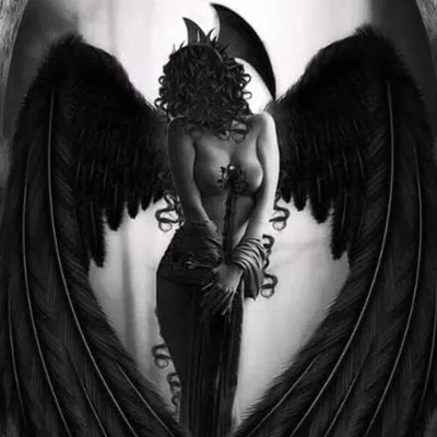 Ангелы и демоны прикольные рисунки - 71 фото
