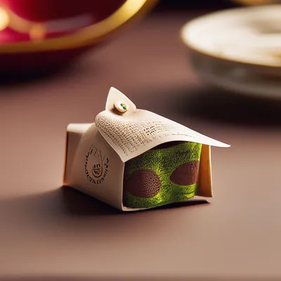Чайный пакетик на зеленом фоне :: Стоковая фотография :: Pixel-Shot Studio
