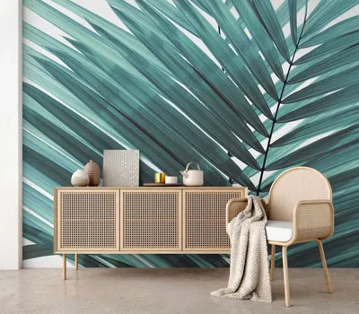 Модульная картина Пальмовые листья – ART-VEK