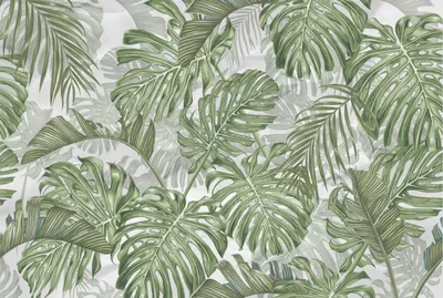 Постер «Пальмовые листья» №2 | Okposter
