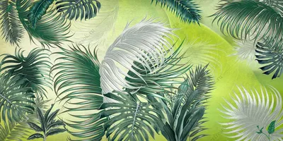 пальмовые листья длинные тропические листья вектор PNG , цветы тропические,  вектор ладонь, пальмовый лист PNG картинки и пнг рисунок для бесплатной  загрузки