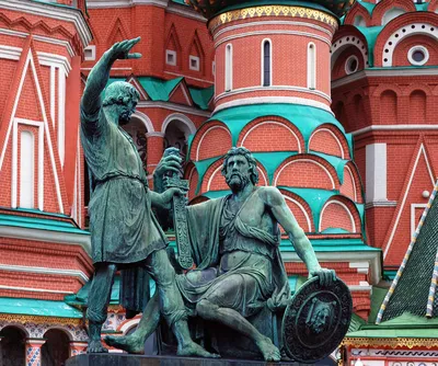 Памятник Минину и Пожарскому, Москва. Фото, видео, описание, автор, где  находится и как добраться – Туристер.Ру