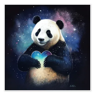 Panda Clipart-cute panda leaning against bamboo tree clip art