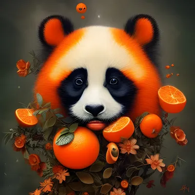 Panda Art 5 - Mobile Wallpaper by Wilb-Digital on DeviantArt