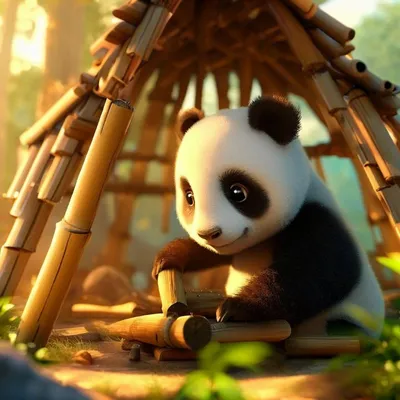 Panda Clipart-panda in a tree china clip art