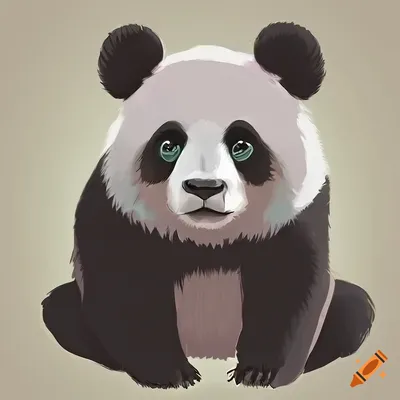 Pin by Jairo Aguilar Herrera on Panditas | Panda art, Character art, Cute  baby animals