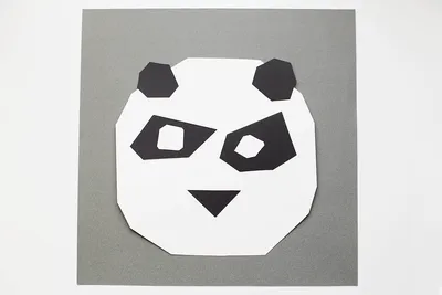 Картина “Панда” маслом на холсте в стиле поп-арт ⋆ Art Boutique