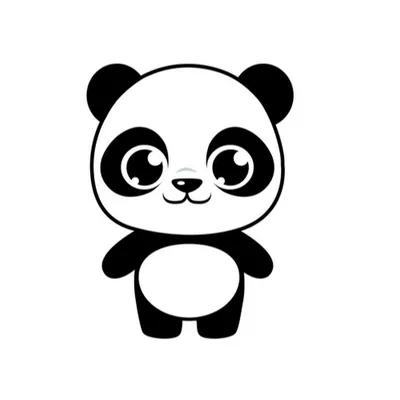 Панда рисунки