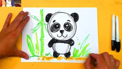 акварельный рисунок. милая панда с венком цветов и листьями. рисунки для  детей. изолированный клиент Иллюстрация штока - иллюстрации насчитывающей  смешно, немного: 216075867