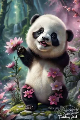 Panda. Lady Rose | Female panda, Panda, Cute