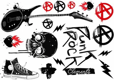 Punk rock forever Royalty Free Vector Image - VectorStock