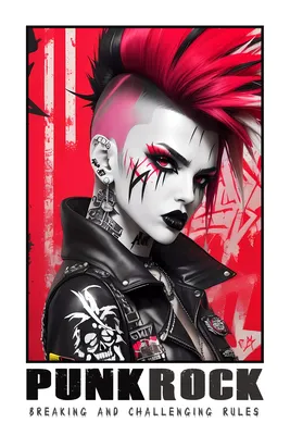 Wall Art Print | PUNK ROCK | Breaking and Challenging Rules | Abposters.com