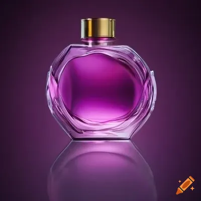 Красивый фиолетовый парфюм on Craiyon