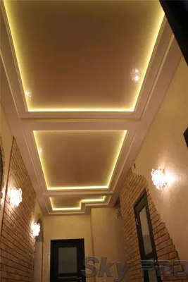 Парящий натяжной потолок, Екатеринбург - парящие потолки с подсветкой,  цена, фото