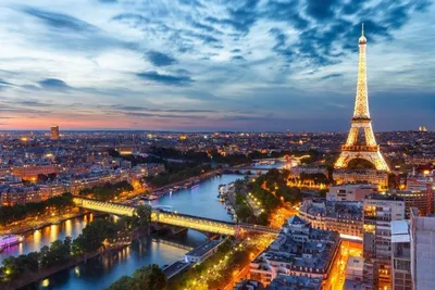 Обои на рабочий стол Париж, Эйфелева башня, обои для рабочего стола,  скачать обои, обои бесплатно