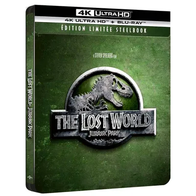 Парк Юрского периода 2: Затерянный мир (4K UHD + Blu-ray) Steelbook (The  Lost World: Jurassic Park) – Bluraymania