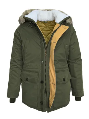 Куртка-Парка Варгградъ мужская хаки \"Русколань\", купить по лучшей цене в  интернет-магазине - VARGGRAD