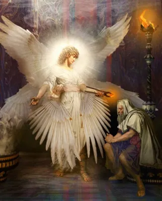 В библии, можно заметить, что в ней ангелы описаны как обычные мужчины |  Торжество православия | Дзен