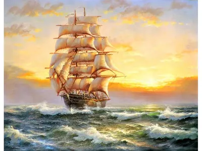 Модель парусного корабля \"Sovereign Of The Seas\", 78 см купить по цене 31  200 р., артикул: TS-0005-W-60 в интернет-магазине Kitana