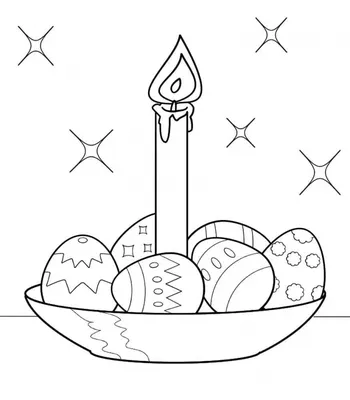 Пасхальные раскраски мастер-класс - kidscraft.ru