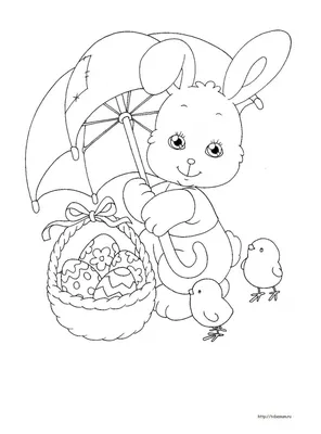 Пасхальные раскраски мастер-класс - kidscraft.ru