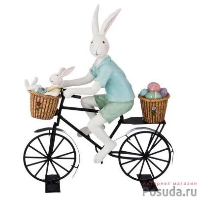 Милый пасхальный кролик. пасхальные яйца. пасхальная открытка, весенний  кролик | Премиум Фото