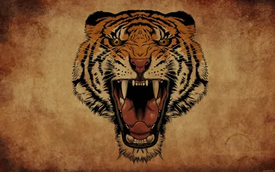 Пасть тигра: скачайте изображение в формате webp | Пасть тигра Фото №521037  скачать