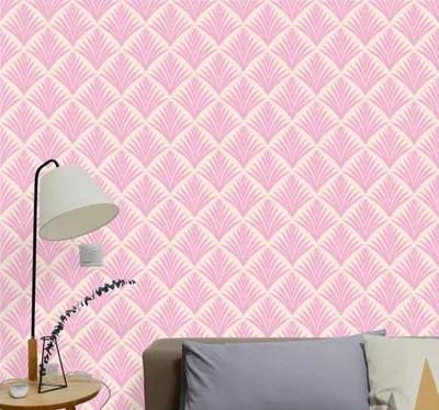 Фотообои Фантазийное небо с милой пастельно-розовой градацией Nru97512  купить на заказ в интернет-магазине