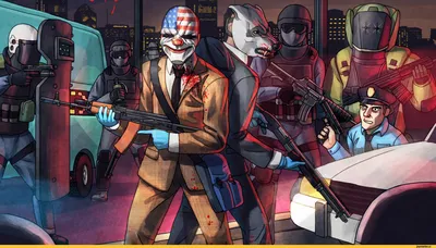 The Payday Crew - Cosplay