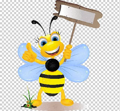 Смешной персонаж из мультфильма пчелы Иллюстрация штока - иллюстрации  насчитывающей мед, пчела: 27220509