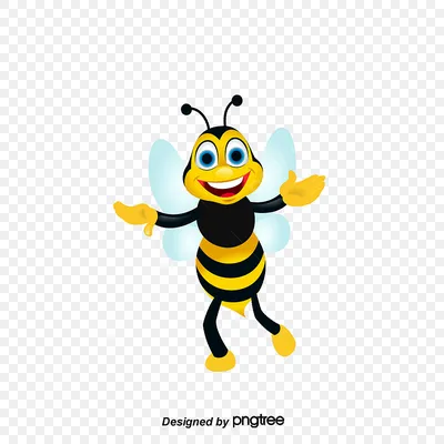 Пчела Насекомое Мультфильм - Бесплатная векторная графика на Pixabay -  Pixabay