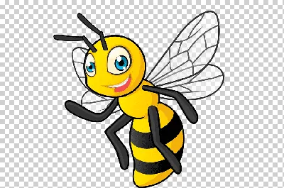 Мультфильм Симпатичные пчелы Логотип, Графические шаблоны - Envato Elements