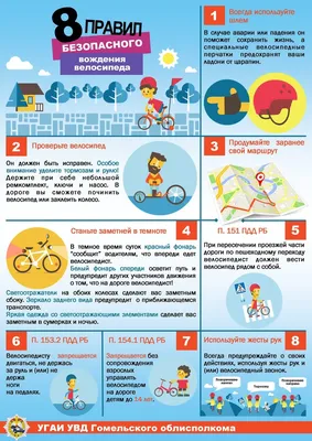 О правилах дорожного движения для велосипедистов / Новости / Администрация  городского округа Пущино